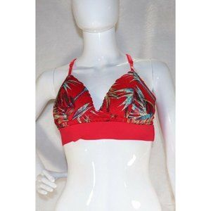 Victoria's Secret  PINK Lightly Lined Wire Free Bra Red Medium